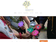 Tablet Screenshot of blossomhill-foundation.org